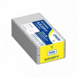 Tinteiro Original amarelo Epson SJIC22P - C33S020604 / SJIC22P(Y)