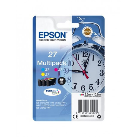 Pack 3 Tinteiros Originais Epson T2705 (27) C13T27054012