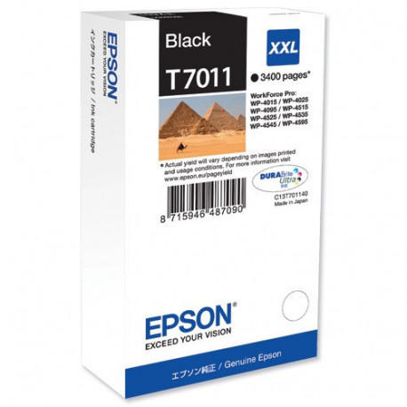Tinteiro Original Epson T7011 Preto - C13T70114010
