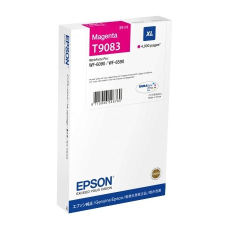 Tinteiro Original Epson T9083 Magenta - C13T908340