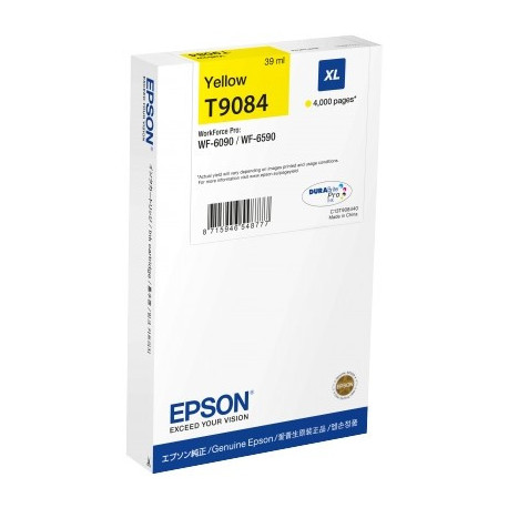 Tinteiro Original Epson T9084 Amarelo - C13T908440