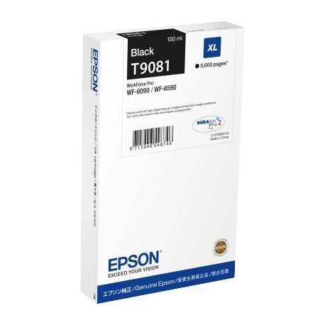 Tinteiro Original Epson T9081 Preto - C13T908140