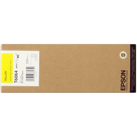 Tinteiro Original amarelo Epson T6064 - C13T606400