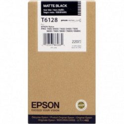 Tinteiro Original Epson T6128 Pretyo Mate - C13T612800
