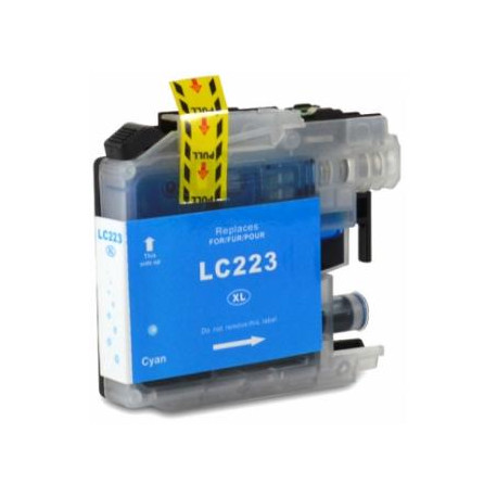 Tinteiro Brother Compatível LC221 / LC223 XL Azul