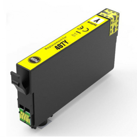 Tinteiro Epson Compatível 407XL Amarelo