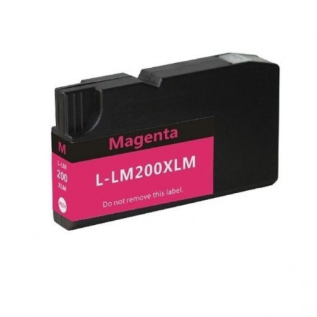 TINTEIRO COMP. LEXMARK Nº200 XL MAGENTA