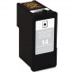 Tinteiro Lexmark nº14 Preto 18C2090E Compatível