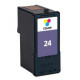 Tinteiro Lexmark nº24 cores 18C1524E Compatível