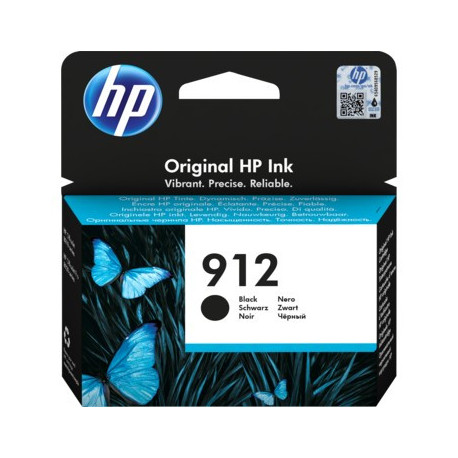 Tinteiro HP 912 Original Preto ( 3YL80AE )