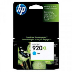 TINTEIRO HP 920XL CYAN - CD972AE