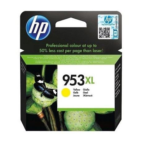 Tinteiro HP 953XL Amarelo Original ( F6U18AE )