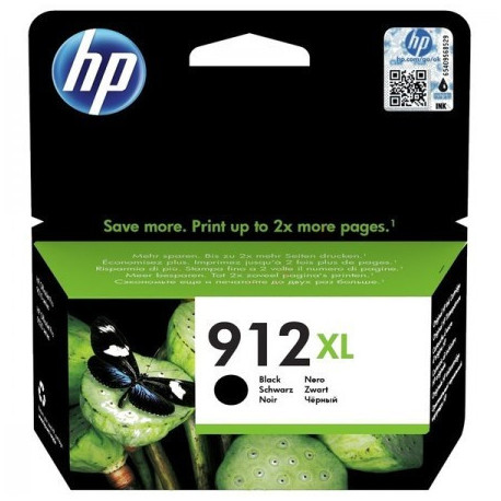 Tinteiro HP 912 XL Original Preto (3YL84AE)