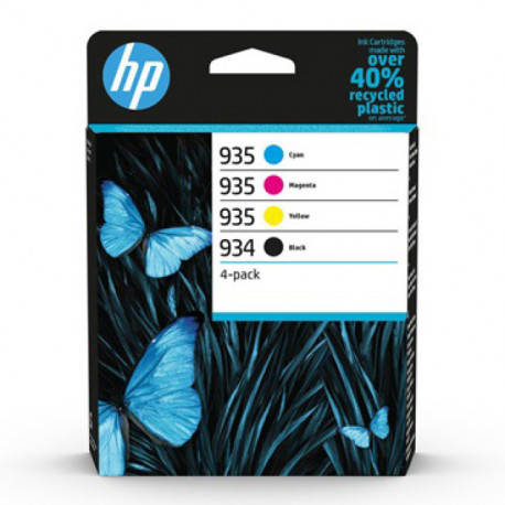 Pack 4 Tinteiros Originais HP 934 / 935 Combo ( 6ZC72AE