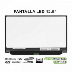 ECRÃ LED DE 12.5" PARA PORTATIL LENOVO N125HCE-GN1 REV.C2 ST50G56781 00NY418