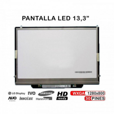 ECRÃ LED DE 13.3" PARA PORTATIL APPLE MACBOOK AIR 13.3" A1237 LP133WX2 TL