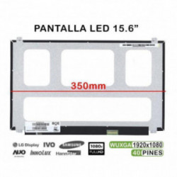 ECRÃ LED DE 15.6" PARA PORTATIL NV156FHM-T00 350MM 1920X1080 40 PINES