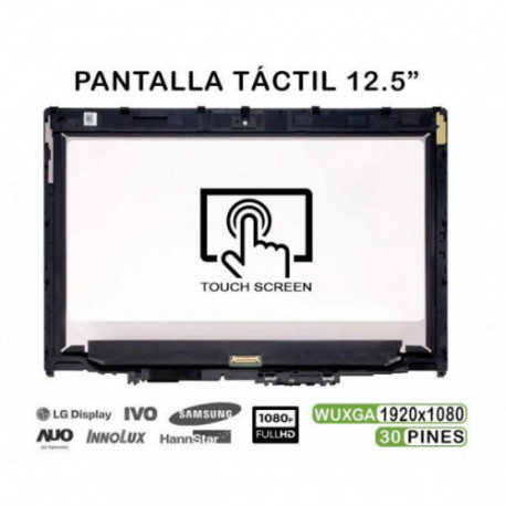 ECRÃ LED FHD TÁTIL DE 12.5" PARA PORTATIL LENOVO THINKPAD YOGA 260 01HY617