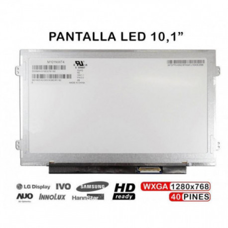 ECRÃ LED PARA PORTATIL M101NWT4 M101NWT2