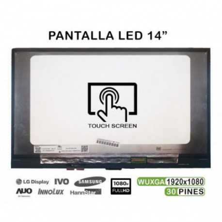 ECRÃ LED TÁTIL DE 14" PARA PORTATIL LENOVO YOGA 530-14IKB 81EK