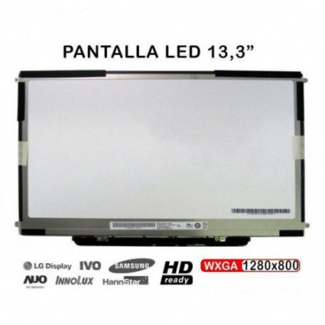 ECRÃ LED DE 13.3" PARA PORTATIL APPLE MACBOOK 13.3" A1278 LP133WX2 TL G6 LP133WX2-TLG6