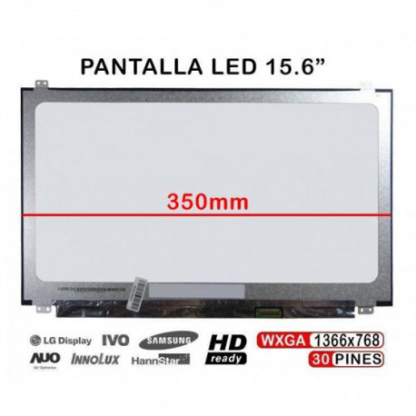 ECRÃ LED DE 15.6" PARA PORTATIL LENOVO NT156WHM-N45 V8.0 5D10M42874