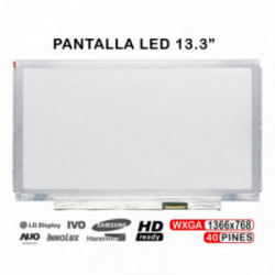 ECRÃ PORTATIL LED 13.3 POLEGADAS CLAA133WB01A N133BGE-L32 B133XW01 V1