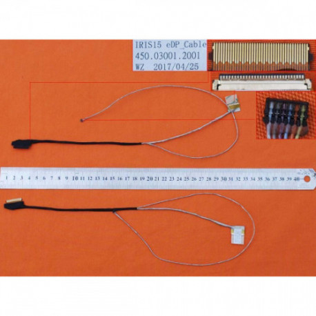 CABO FLEX PARA PORTATIL DELL INSPIRON 15 3552 3551 3552 3558 3559 30PIN 450.03001.2001 0X2MP1