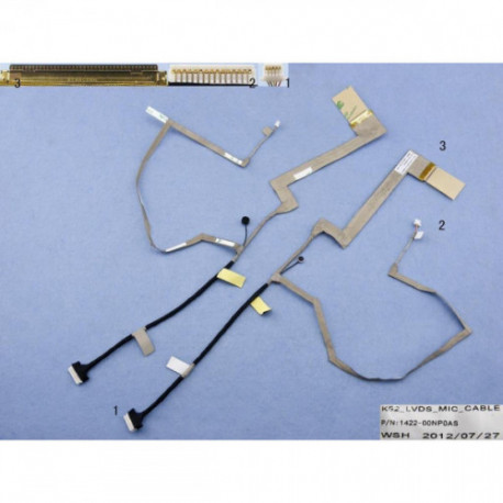 CABO FLEX PARA PORTATIL ASUS K52 K52F K52JR COM MICRO