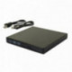 CARCAÇA LECTOR EXTERNO DE CD/DVD-RW PRETO USB