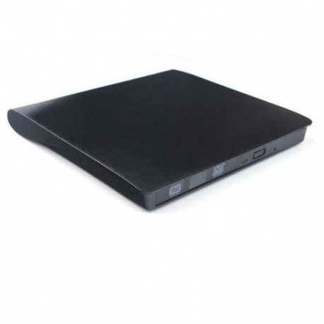 CARCAÇA LECTOR EXTERNO DVD-RW SATA 3.0 USB 9.5MM PRETO