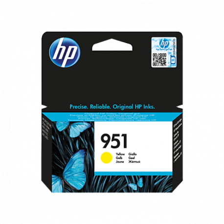 Tinteiro HP 951 Amarelo Original ( CN052AE )