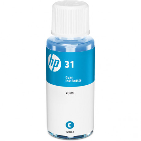 Tinta HP 31 Azul Original 70ml 1VU26AE