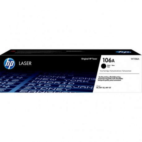 Toner HP LaserJet Original 106A Preto ( W1106A )