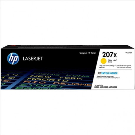 Toner HP LaserJet Original 207X Amarelo ( W2212X )