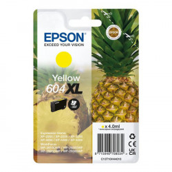Tinteiro Epson 604XL Amarelo Original Série Ananás C13T10H44010