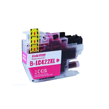 Tinteiro Brother Compatível LC422XL Magenta