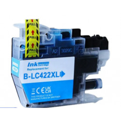 Tinteiro Brother Compatível LC422XL Azul