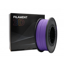Filamento PLA 3D - Diâmetro 1,75mm - Carretel 1kg - Cor Roxo Claro