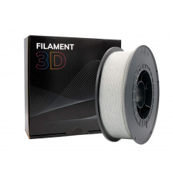 Filamento PLA 3D - Diâmetro 1,75mm - Bobina de 1kg - Cor Mármore