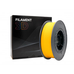Filamento PLA 3D - Diâmetro 1,75mm - Bobina 1kg - Cor Amarelo