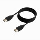 Cabo HDMI Aisens V2.0 CCS Premium Alta Velocidade / Hec 4K@60Hz 18Gbps - A/MA/M - 3,0m - Cor Preto
