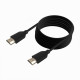 Cabo HDMI Aisens V2.0 CCS Premium Alta Velocidade / Hec 4K@60Hz 18Gbps - A/MA/M - 5,0m - Cor Preto