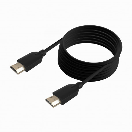 Cabo HDMI Aisens V2.0 CCS Premium Alta Velocidade / Hec 4K@60Hz 18Gbps - A/MA/M - 5,0m - Cor Preto