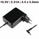 CARREGADOR 19.5V 2.31A 45W 13-G TG50065 TGAD00201