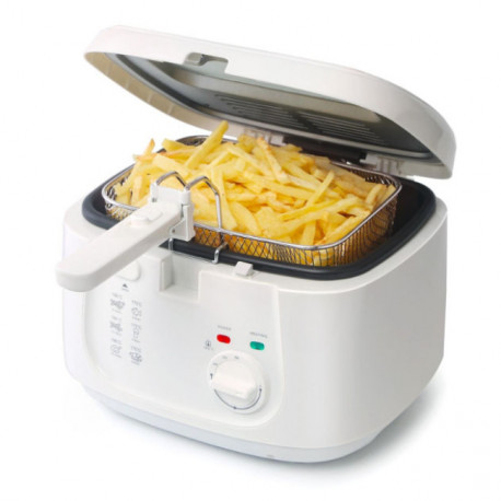 Fritadeira Eléctrica Branca 1800W 2.5L Aigostar