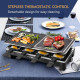 Raclette 8 Pedra Grill Aigostar Kabul 1500W