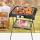 Grelhador Eléctrico Aigostar com Pedestal BBQ