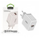 Carregador Smartphone USB Carga Rápida QC3.0 18W 3A Preto AC150W