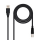 Cabo USB-A 2.0 para USB-B Impressora Macho / Macho 3 Metros OkTech OK-CUSB301